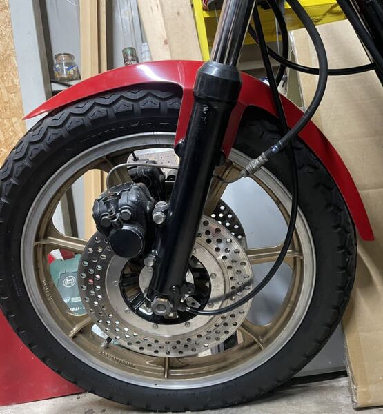 送料込み ボルト留めトンガリフェンダー Z1 Z2 KZ900 KZ1000 Z400FX KH400 Z250FT 当時物 リード キジマ イノウエ