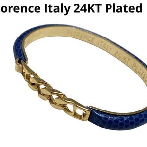 ブレスレット Florence Italy 24KT Plated ヴィンテージ