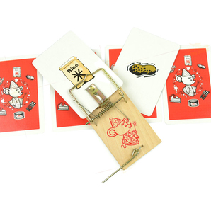 送料無料! カードinマウストラップ 新品 激安 マジック 手品 gold