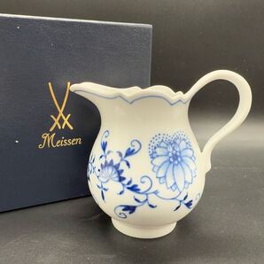 【未使用品】マイセン ブルーオニオン クリーマー (MEISSEN Blue Onion 食器