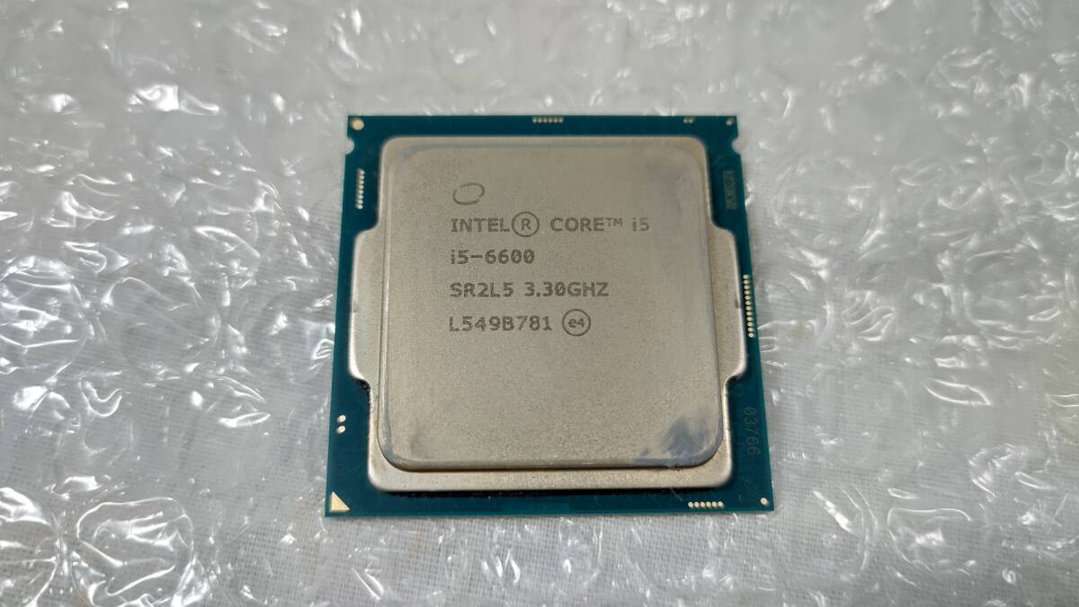 動作品 Intel Core i5-6600 CPU まとめ売り Yahoo!オークション -「intel core i5 6600」の落札相場・落札価格