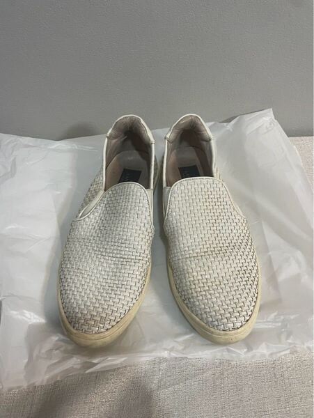 LANVINcollectionランバンコレクションスリッポン白24.5cm