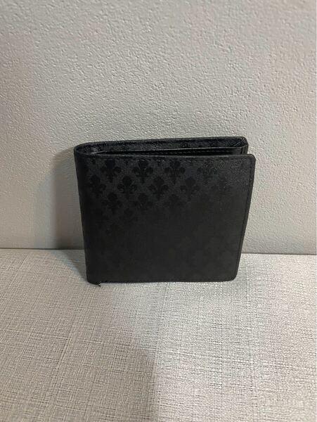 未使用に近い美品パトリックコックス長財布小銭入れ黒エナメルレディース美品