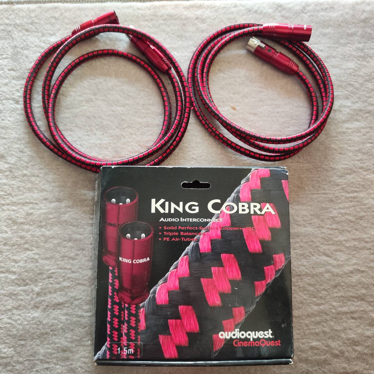 Yahoo!オークション -「audioquest king cobra」(音響用ケーブル Yahoo!オークション -「audioquest king cobra」(音響用ケーブル