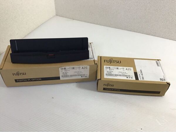 未使用? FUJITSU/富士通 FMVーNDS15 ターボモード用拡張クレードル ACアダプタ付(FMVーAC342A) タブレット