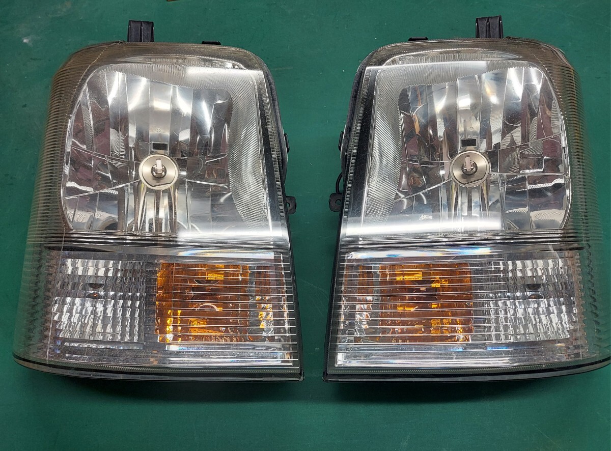 超美品レンズコーティング済み エブリィワゴン DA64W ヘッドライト 左右 ① 極上美品レンズコーティング済み】エブリィワゴン DA64W ヘッド