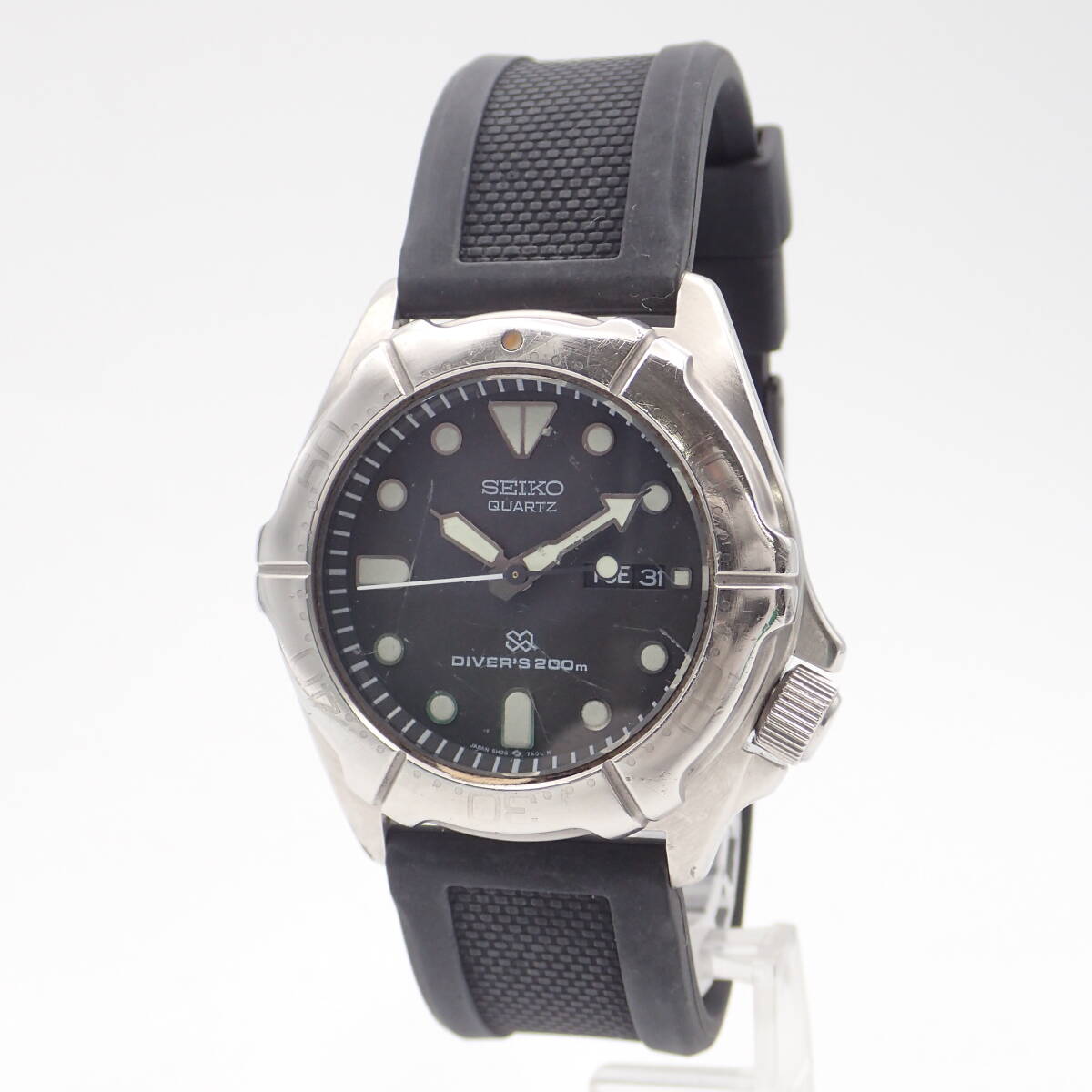 Mens Seiko 5H26-7A10 Quartz Professional Divers Watch - 200m