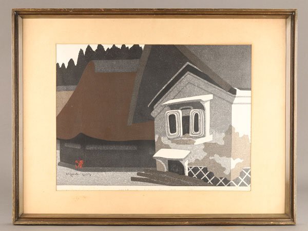 斎藤清 ANCIENT CITY NARA (B) 美品
