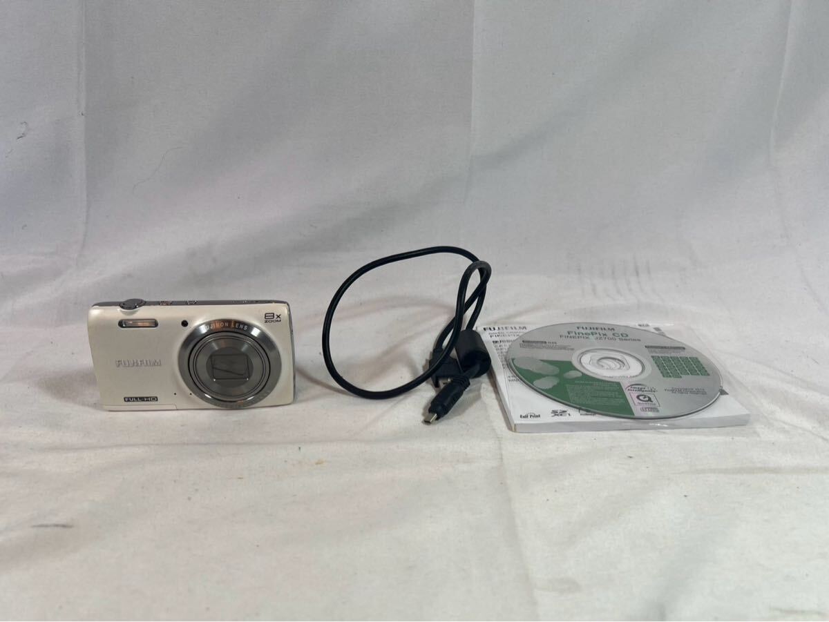 【美品】FUJIFILM FINEPIX JZ700 ホワイト　動作確認済 美品】FUJIFILM FINEPIX JZ700 ホワイト 動作確認済 - メルカリ