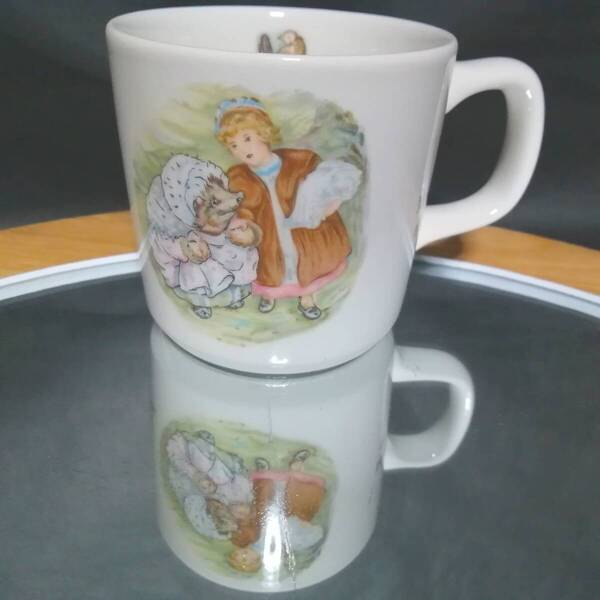 旧刻印 美品◇自宅保管 ウェッジウッド ミセス ティギーウィンクル マグカップ WEDGWOOD