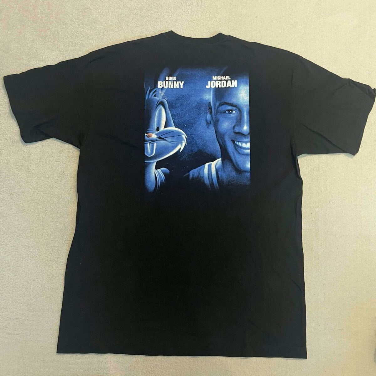 希少 90's NIKE SPACE JAM マイケルジョーダン Tシャツ - メルカリ