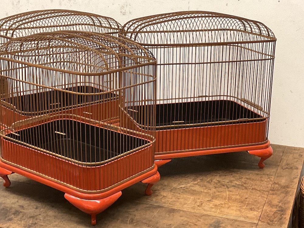 Yahoo!オークション -「鳥籠」(木工、竹工芸) (工芸品)の落札 Yahoo!オークション -「鳥籠」(木工、竹工芸) (工芸品)の落札