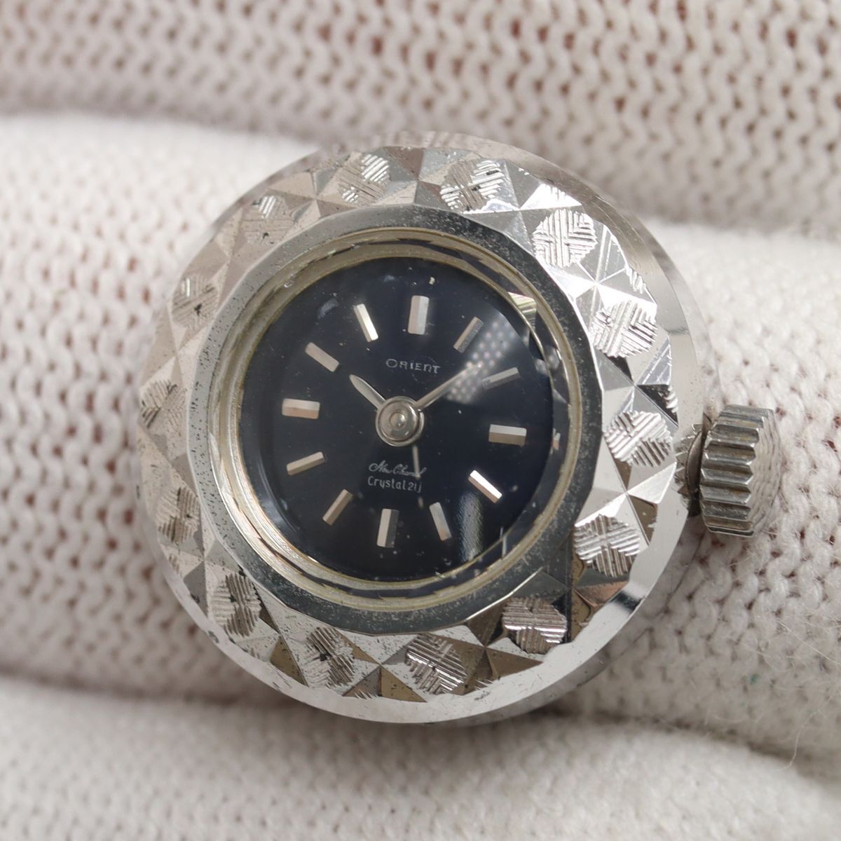 美品稼働中❗️ORIENT RING WATCH/オリエント機械式リングウォッチ Yahoo!オークション -「リングウォッチ」(その他) (オリエント