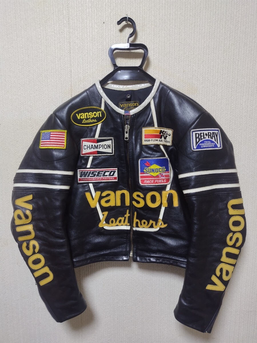 Yahoo!オークション -「(vanson バンソン) (star スター Yahoo!オークション -「(vanson バンソン) (star スター