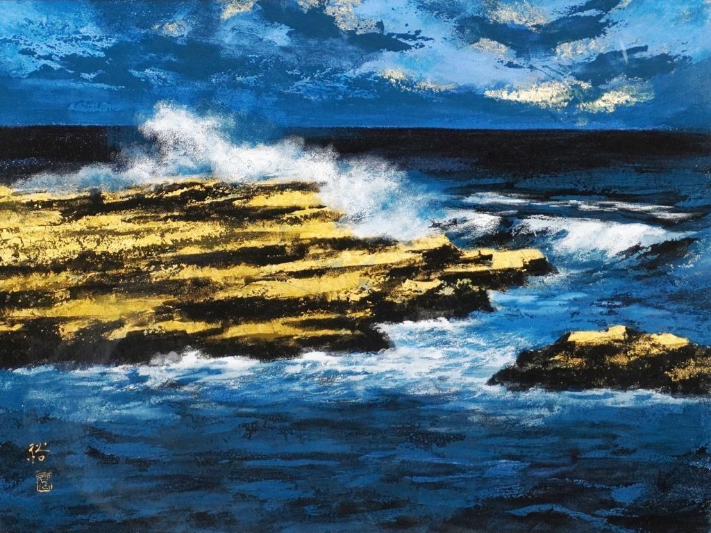 水島海衆、【初夏の美瑛富士】、希少な大判額装用画集より、美品 2025年最新】Yahoo!オークション -水島(絵画)の中古品・新品・未