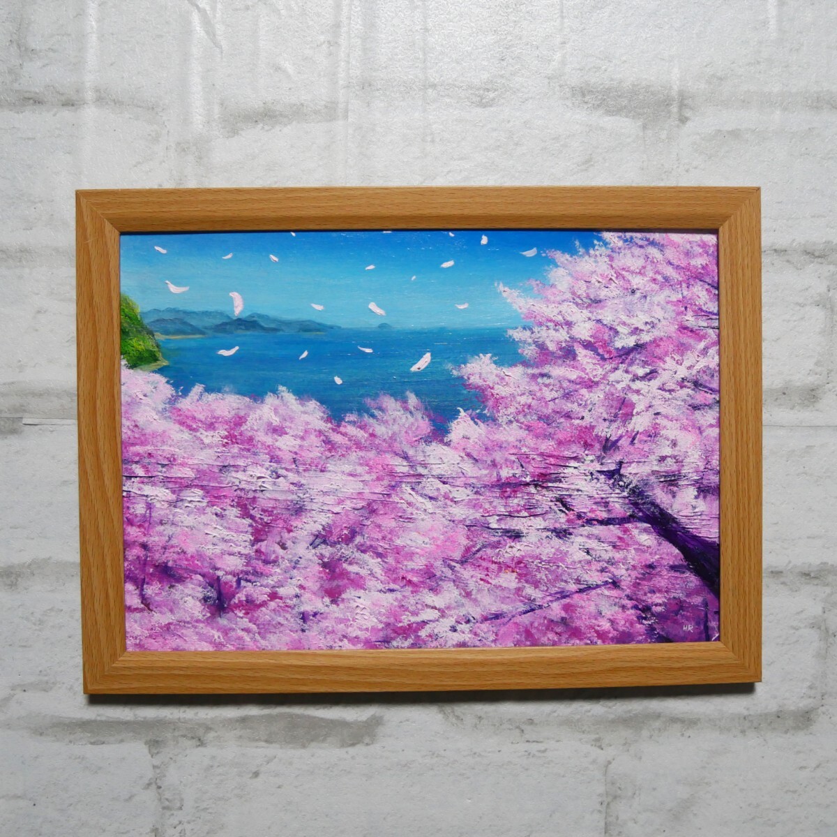 2025年最新】Yahoo!オークション -風景画 油絵 桜の中古品・新品