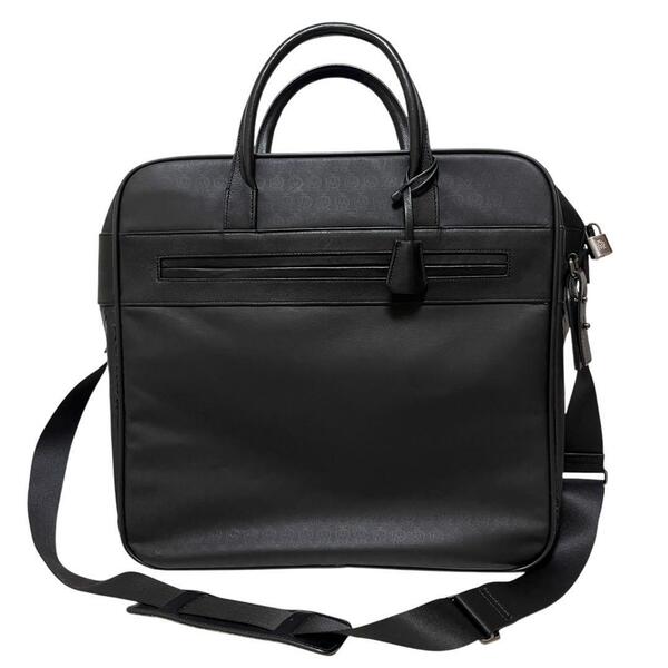 Dunhill ダンヒル 2way ビジネスバッグ ブリーフケース 24 HOURS BAG WINDSOR PVC ブラック