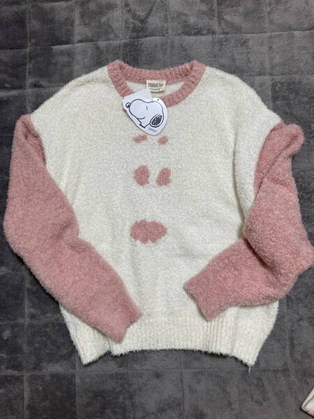 新品 スヌーピー ルームウェア レディースL もこもこ
