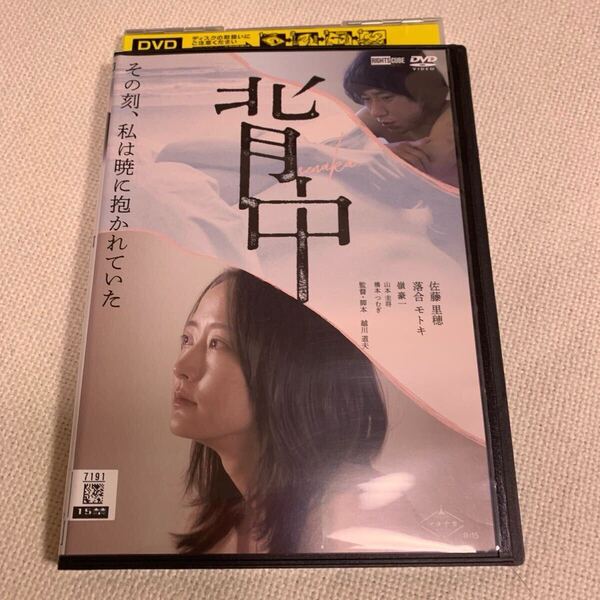 背中 DVD 邦画 映画 ラブロマンス