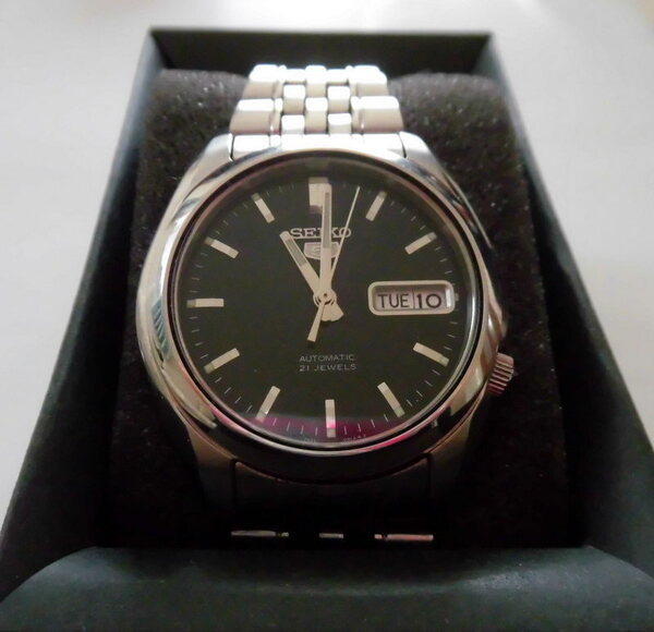 SEIKO 5 腕時計 セイコーファイブ 裏スケルトン 自動巻 7S26B 並行輸入品