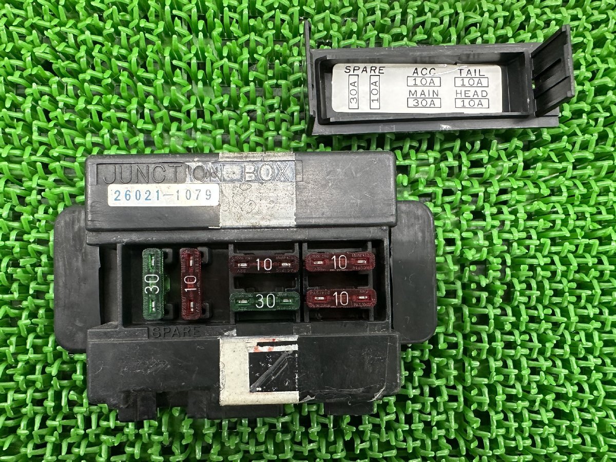 カワサキ、ゼファージャンクションボックス修理します
