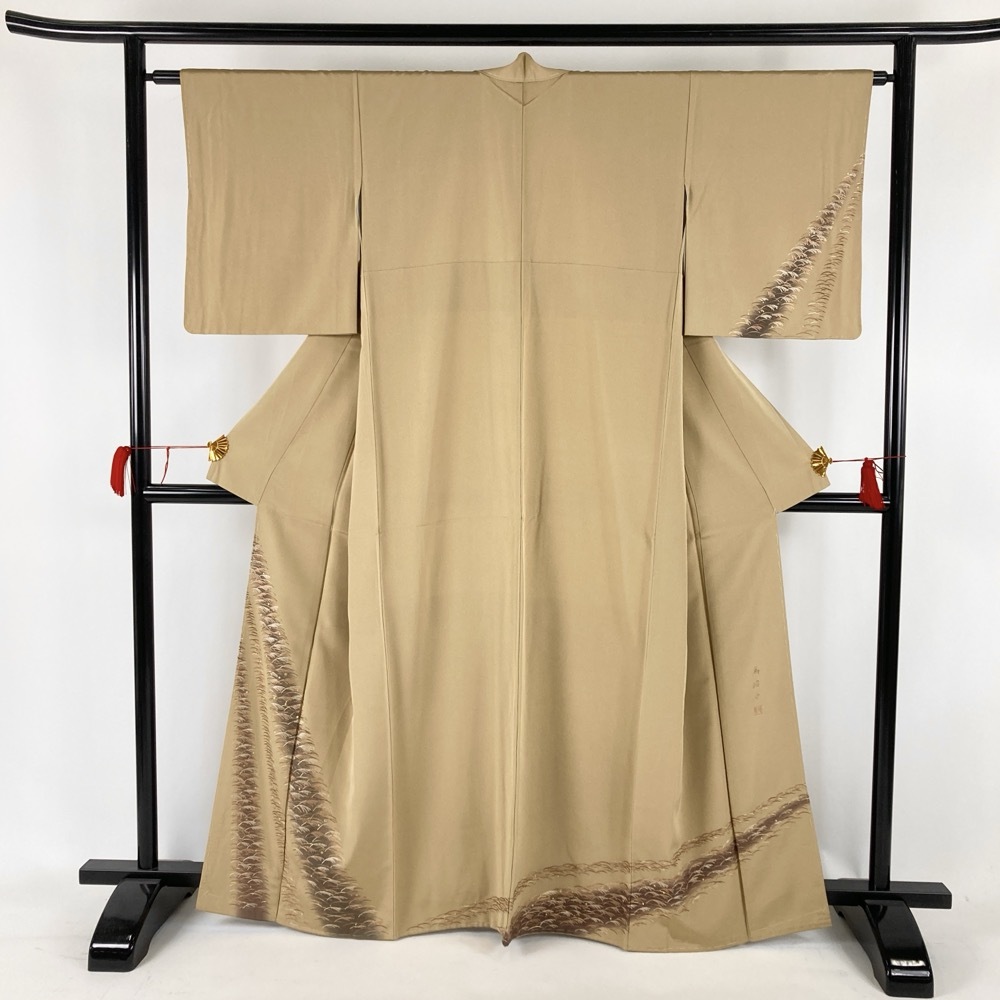 Yahoo!オークション -「着物 作家 落款」(訪問着) (女性和服 Yahoo!オークション -「着物 作家 落款」(訪問着) (女性和服