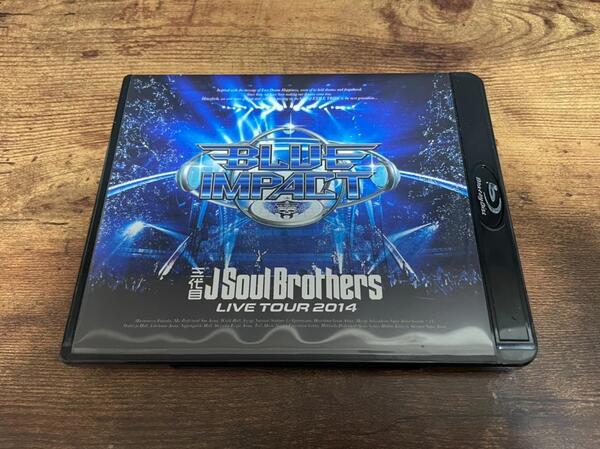 Blu-ray「三代目J Soul Brothers LIVE TOUR2014 BLUE IMPACT」★