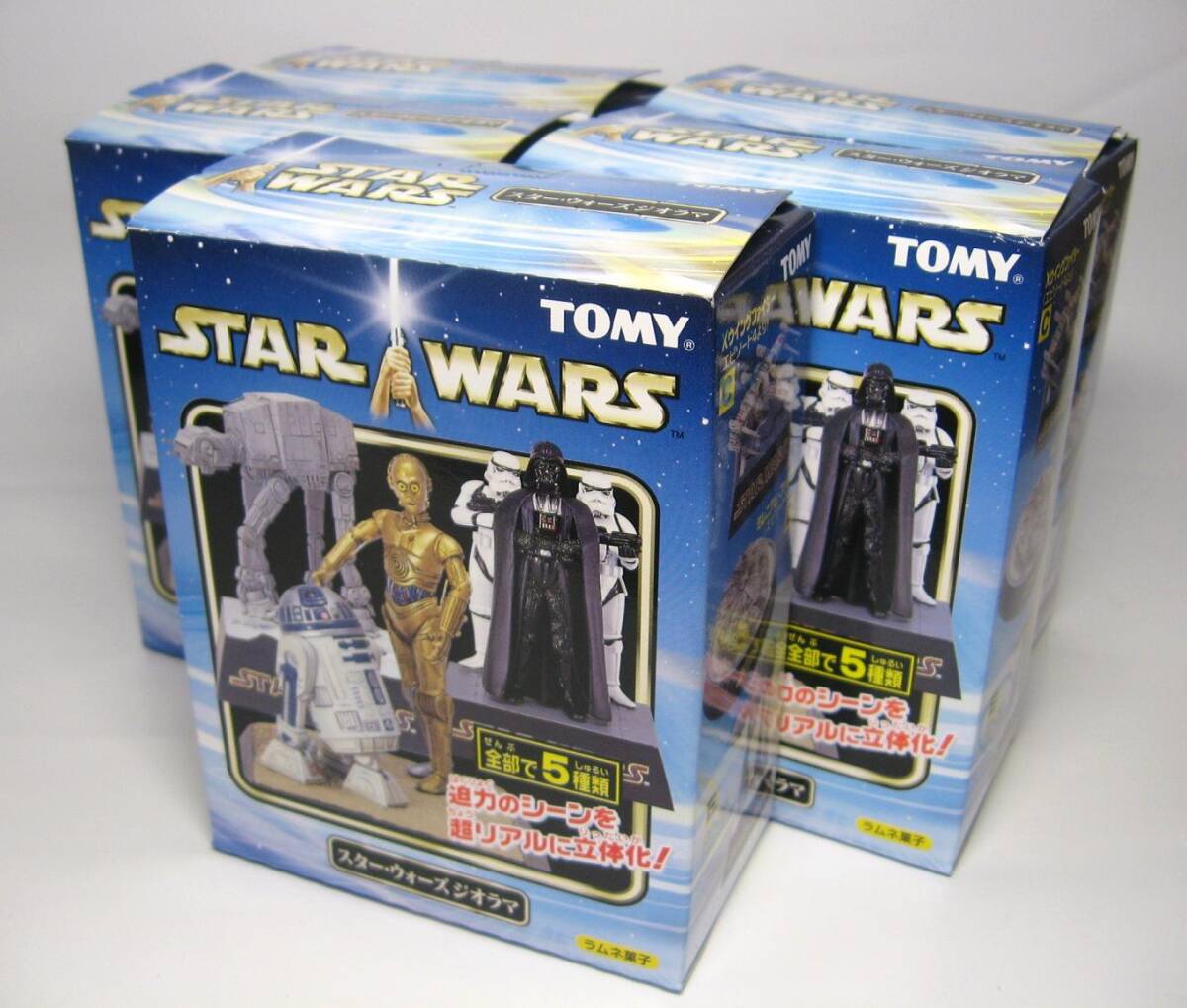 スターウォーズジオラマ5個セット(食玩) - ホビーサーチ
