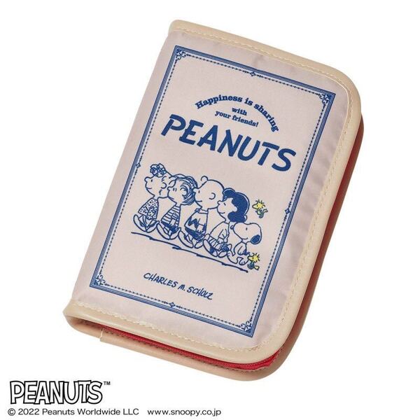 【GLOW 2022年9月号付録】SNOOPY ブック型じゃばら貴重品ケース(未開封品)