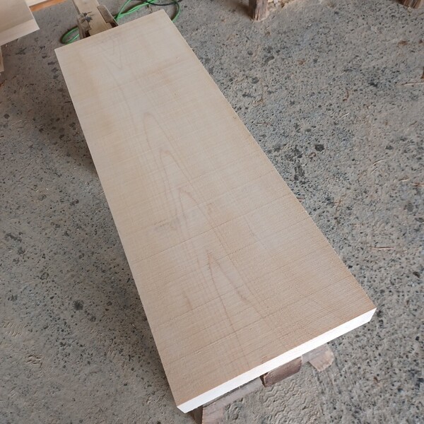 B-1901【82.8×27×5cm】 国産ひのき 板 テーブル まな板 棚板 一枚板 無垢材 桧 檜 DIY