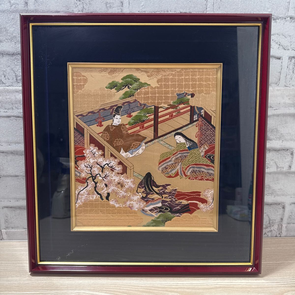 掛軸　源氏物語 完成‼️源氏物語の掛軸‼️① | pompadourpinkのブログ