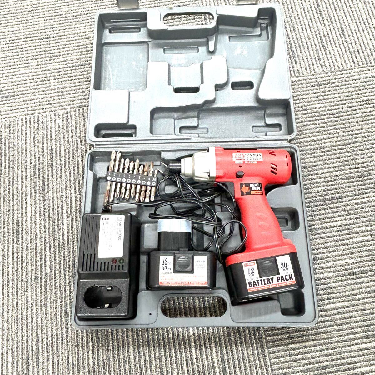 Amazon.co.jp: E-Value コード式 インパクトドライバー 120W EID