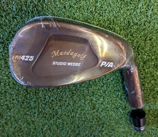 新品 マスダゴルフ スタジオウェッジ M425 P/A 銅メッキ仕上げ 48° ヘッドのみ マスダオリジナルソケット付