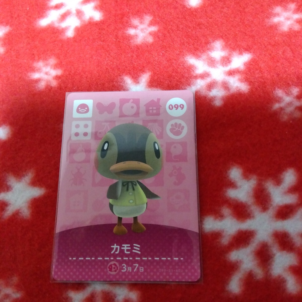 あつ森amiiboカード カモミ スピカ - メルカリ