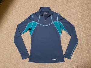 ◆パタゴニア Patagonia ランシェード ジップネック LSシャツ フォアランナー USED 送230円◆
