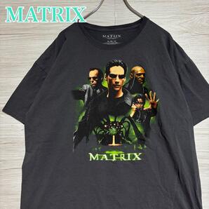 【入手困難】MATRIX マトリックス Tシャツ XLサイズ ムービー 映画 ヴィンテージ ビッグプリント ゆったり 一点物 レア 半袖