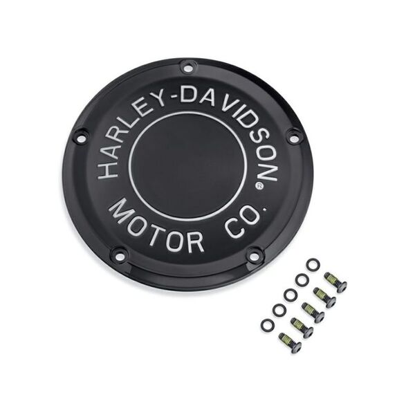 ☆ハーレーダビッドソン純正パーツ☆HARLEY-DAVIDSON MOTOR CO.・コレクション ダービーカバー・ブラック☆#25701022☆新品未使用品