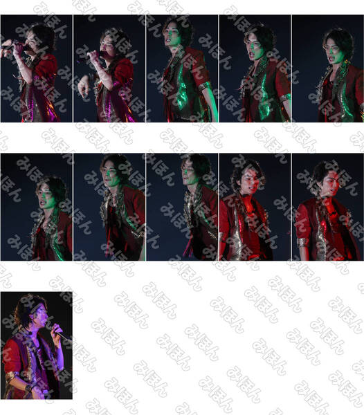 松本潤 嵐 ARASHI AROUND ASIA 2008 in TOKYO 2008年09月6日 国立 生写真 写真 11枚セットD