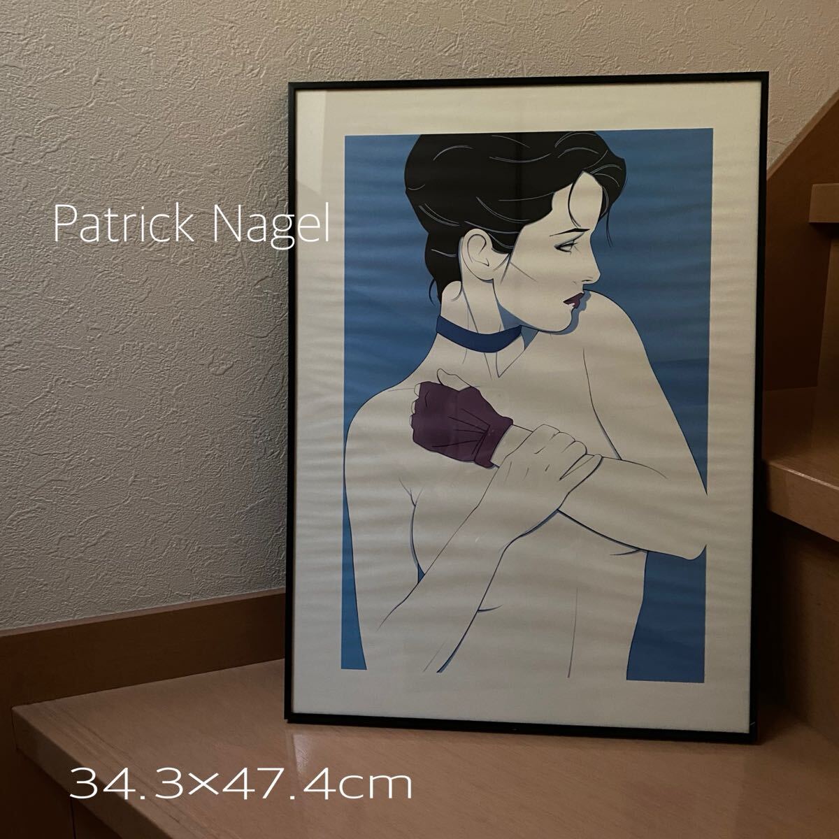 ナゲル Nagel Patrick Nagel 2枚セット ヴィンテージ 年代物