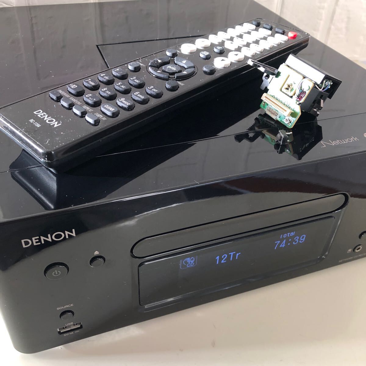 【ジャンク品】DENON RCD-N7 ネットワークCDレシーバー DENON RCD-N7 〓 2012年製 デノンのネットワークCDレシーバー