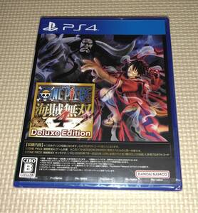 PS4 ONE PIECE 海賊無双4 Deluxe Edition(新品未開封) ワンピース