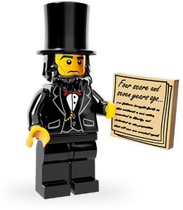 ★LEGO★ミニフィグ【THE LEGO MOVIE】Abraham Lincoln(7100405)
