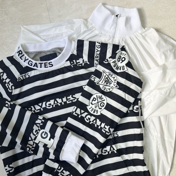 【美品】パーリーゲイツ　タフレックス×サーモトロンジャケット　蓄熱　白 Yahoo!オークション -「パーリーゲイツ タフレックス」の落札