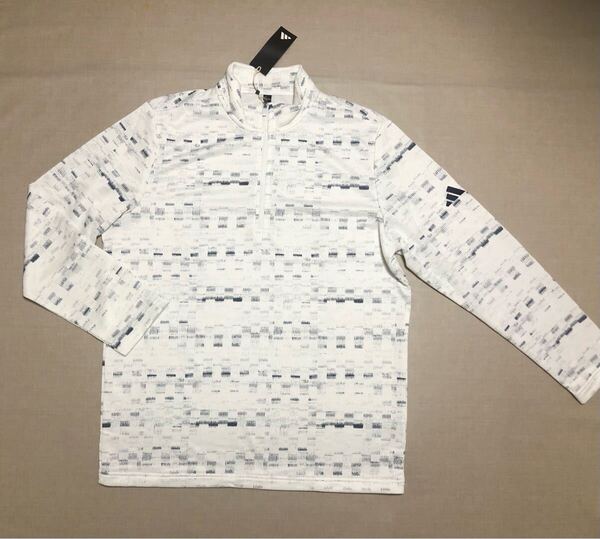 送料無料◆新品◆adidas GOLF ジップアップ 長袖シャツ◆(2XL)◆JTY00 (IX2010)◆アディダス ゴルフ