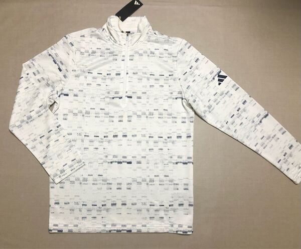 送料無料◆新品◆adidas GOLF ジップアップ 長袖シャツ◆(L)◆JTY00 (IX2010)◆アディダス ゴルフ