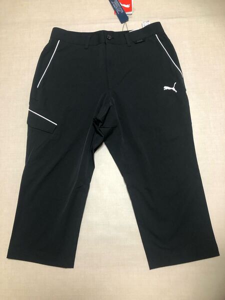 送料無料◆新品◆PUMA GOLF クロップド フラップポケット パンツ◆(M) w78cm◆622425-01◆プーマ ゴルフ