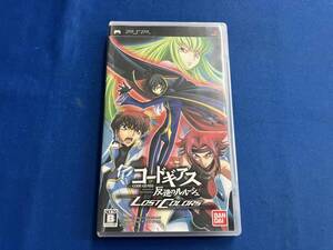 PSP コードギアス 反逆のルルーシュ LOST COLORS SPECIAL EDITIONBLACK