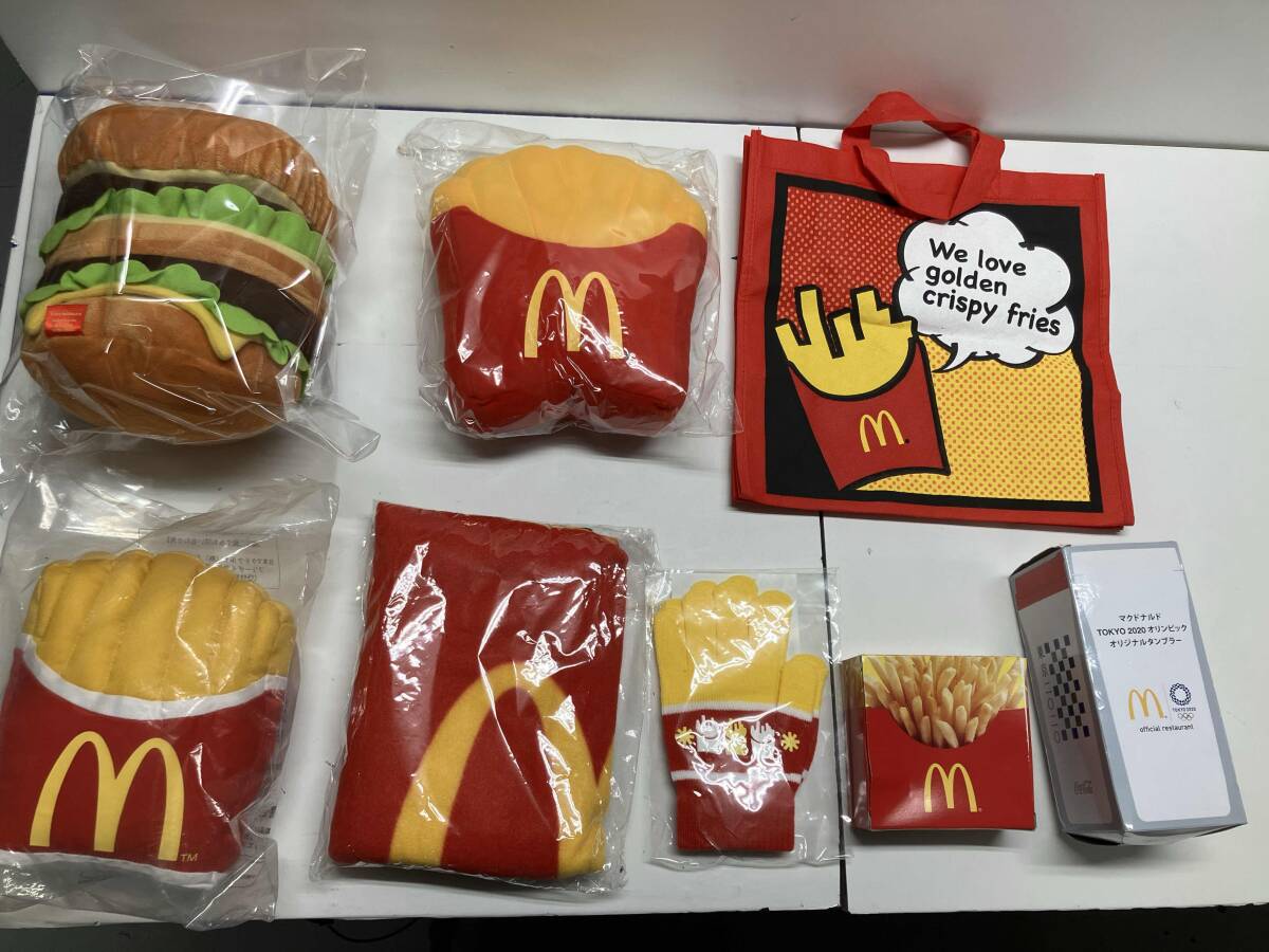 マクドナルド　ポテトクッションとポテトブランケットセット 2025年最新】マクドナルド ポテトクッションの人気アイテム