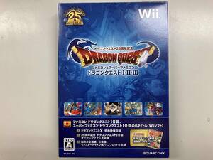 Wii ドラゴンクエスト 25周年記念 ファミコン&スーパーファミコン ドラゴンクエストⅠ・Ⅱ・Ⅲ