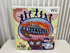 ジャンク 現状品 Wii 【同梱版】Dance Dance Revolution HOTTEST PARTY ダンスダンスレボリューション ホッテストパーティー